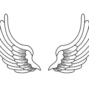 Angel Wings SVG