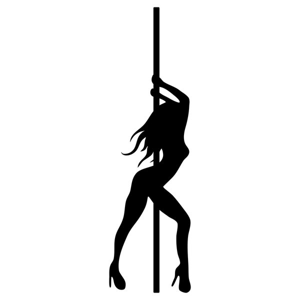 Pole Dancer SVG