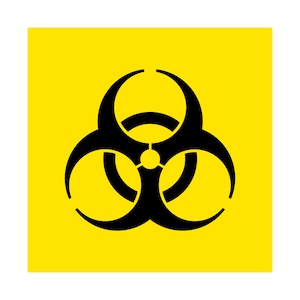 Biohazard Sign SVG