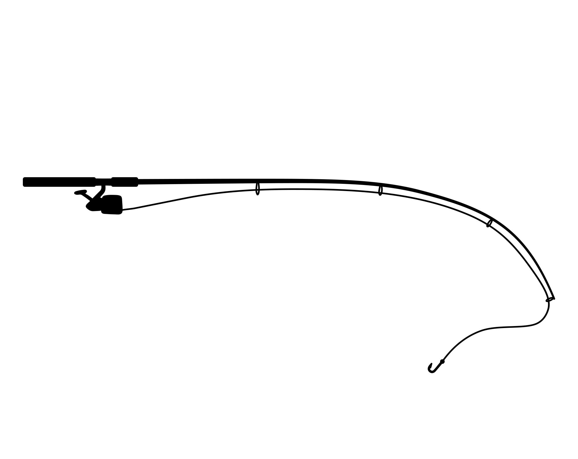 Fishing Rod SVG