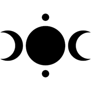 Halbmond Mystisch SVG