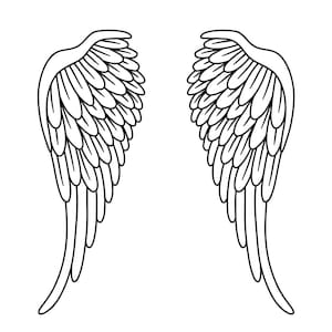 Angel Wings SVG