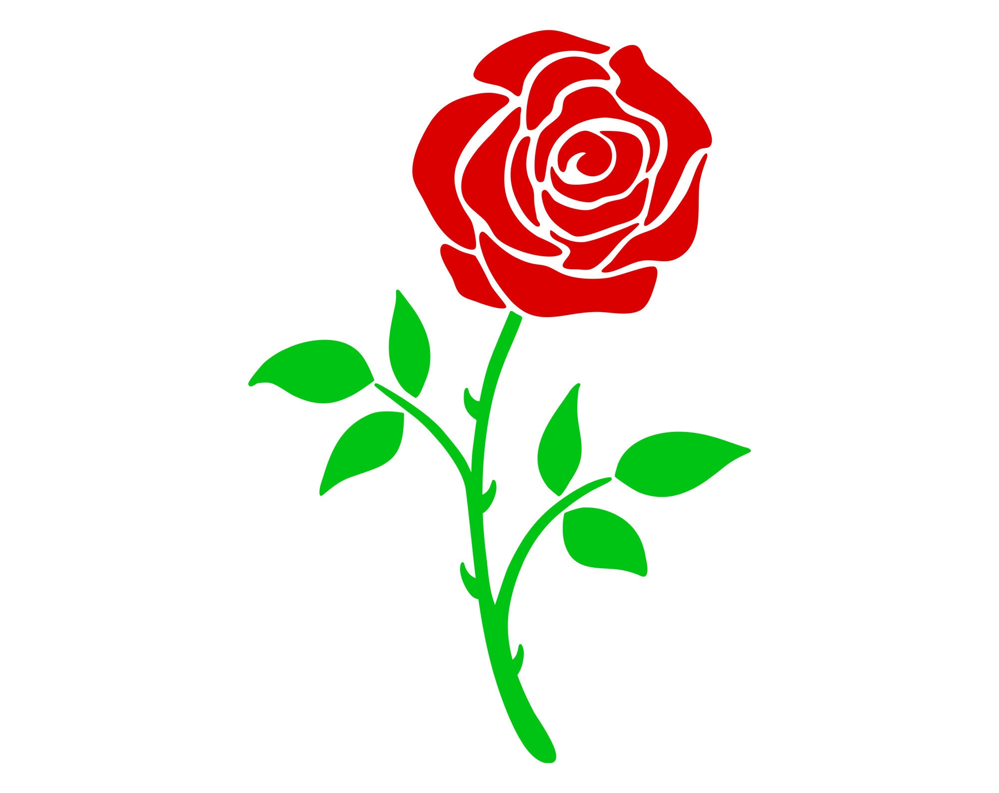 Rose SVG - Etsy