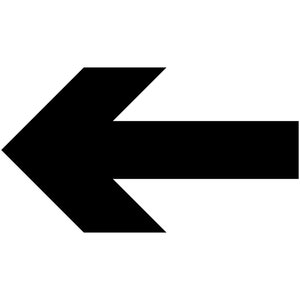 Eenvoudige pijl SVG
