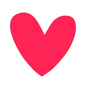 Handgezeichnetes Herz SVG