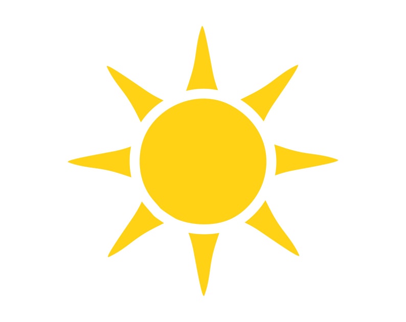 Sole SVG immagine 1