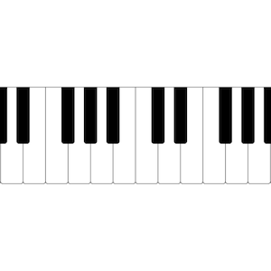 Piano SVG