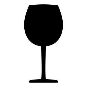 Bicchiere di vino SVG