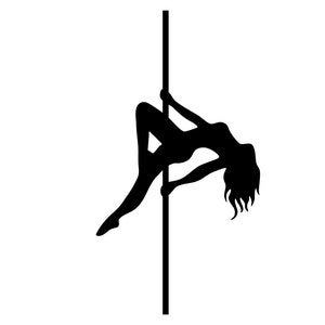 Pole Dancer SVG