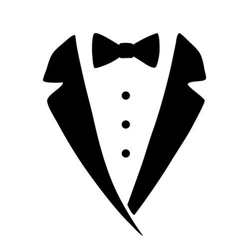 Tuxedo SVG - Etsy Australia