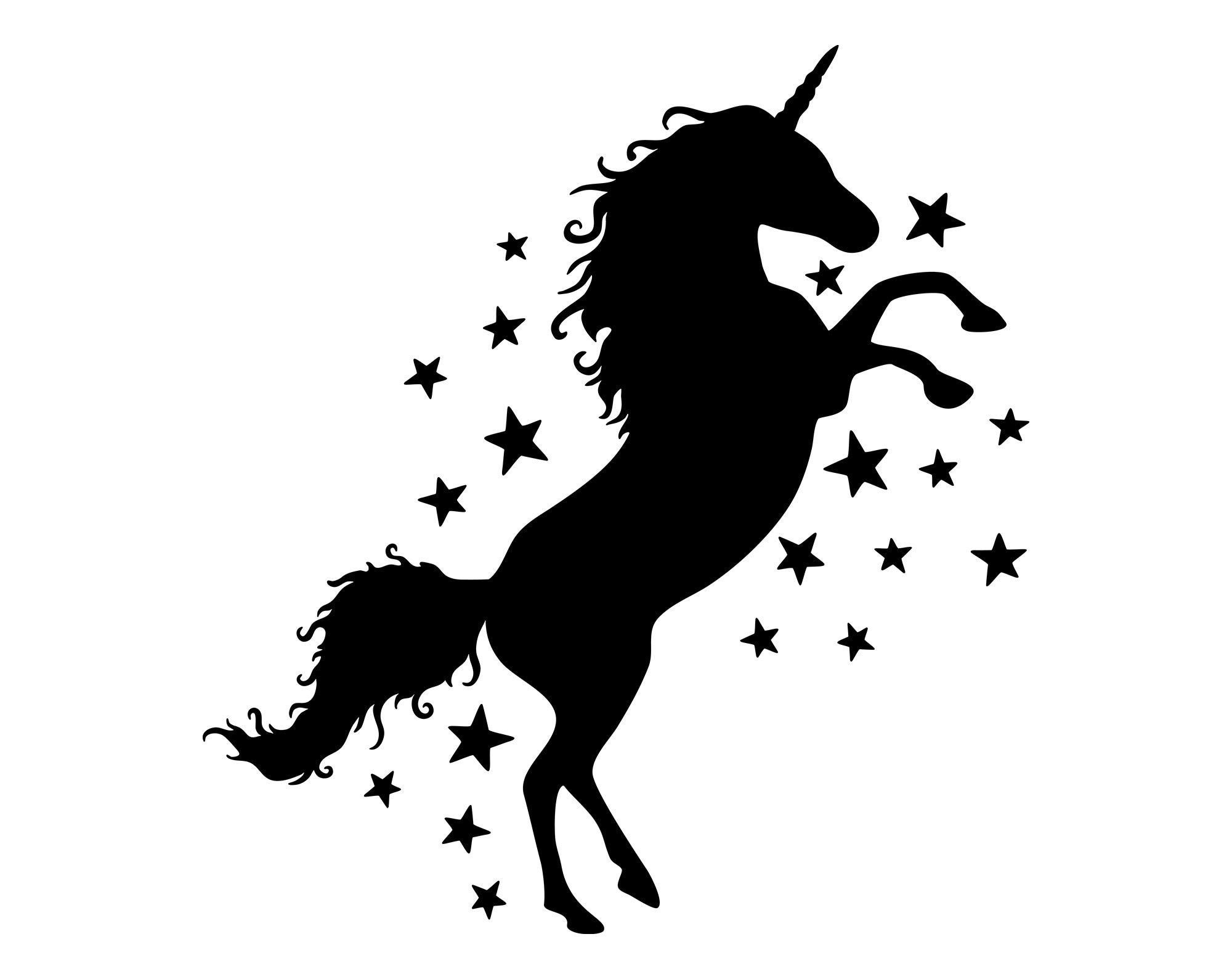 Unicorn Svg Unicorn Silhouette Svg Magical Unicorn Sv - vrogue.co