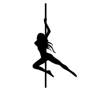 Pole Dancer SVG