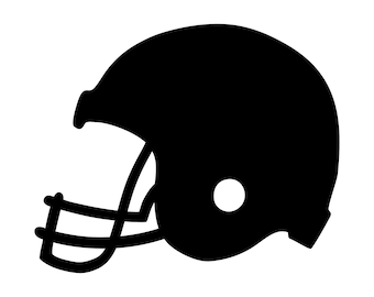 Football Helmet SVG