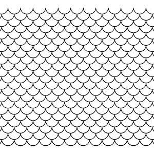Mermaid Scale Pattern SVG