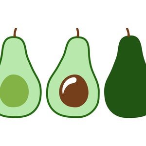 Avocado Bundle SVG
