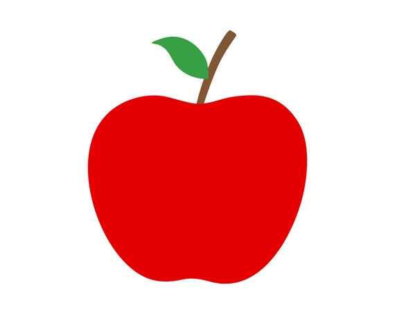 Apple SVG | Etsy