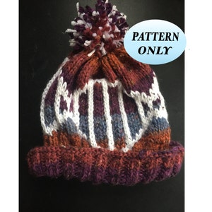 DNA Knitted Hat Pattern