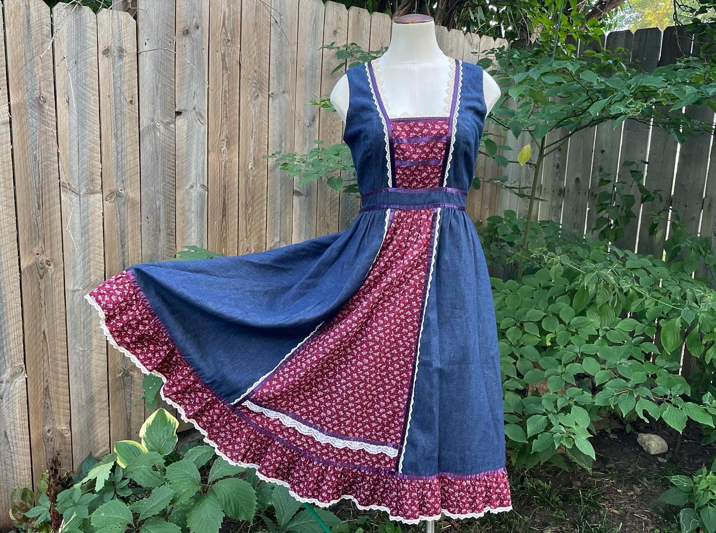 Gunne Sax Denim - Etsy