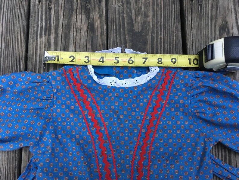 Vintage 1970s Laura Ingalls Wilder Gunne Sax Style Pioneer Dress Little House On The Prairie Calico Dress Toddler Prairie Dress
