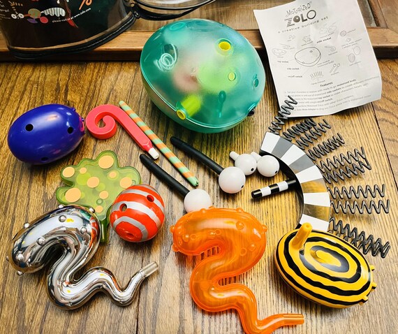 Vintage Zolo Creative Building Toy Set - Etsy