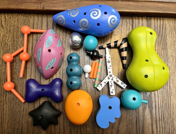 Vintage 20-piece Vintage Zolo Creative Building Set - Misc Pieces 