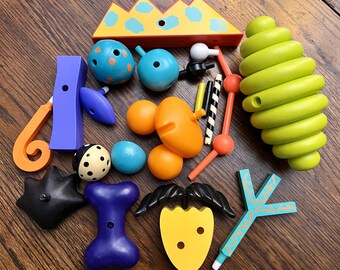Vintage 20-piece Vintage Zolo Creative Building Set - Misc Vintage 20-piece Vintage Zolo Creative Building Set - Misc