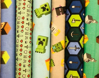minecraft jersey fabric