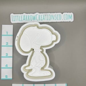 Snoopy Silicone Car Freshie Mold