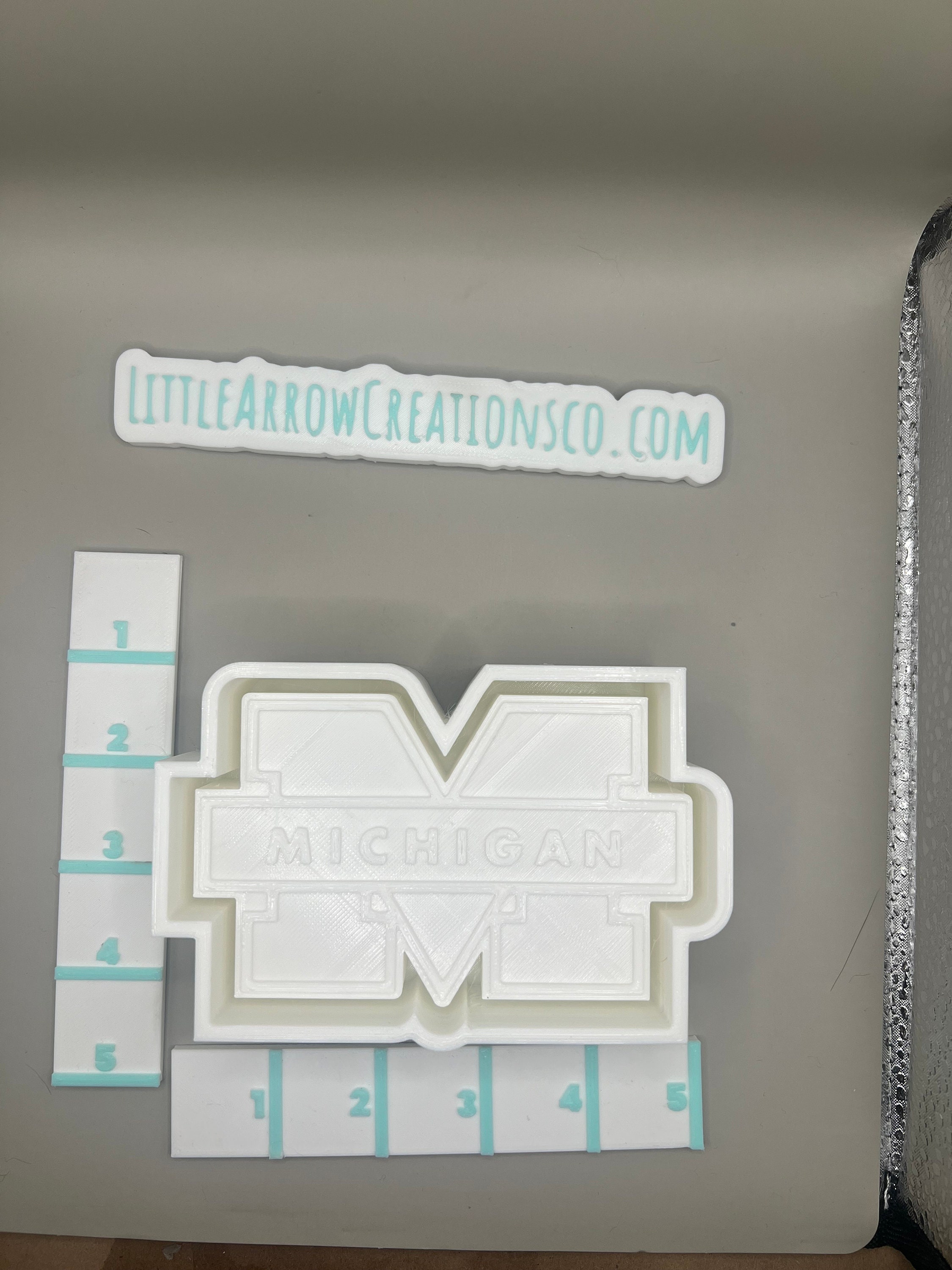 Michigan football Silicone Car Freshie Mold