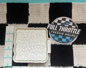 Take Me To The Races Silicone Car Freshie Mold