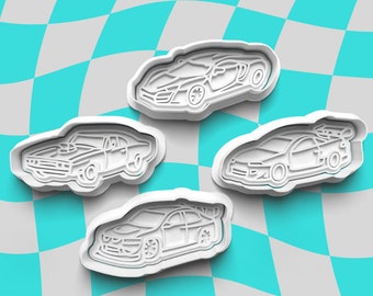 Race Car Cookie Cutter Set