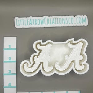 Alabama A Vent Set Silicone Freshie Mold