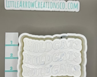 Wildcats Silicone Car Freshie Mold