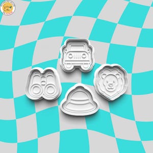 Safari Cookie Cutter Set