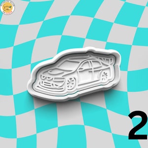 Race Car Cookie Cutter - Etsy