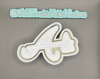 Atlanta Braves Silicone Freshie Mold