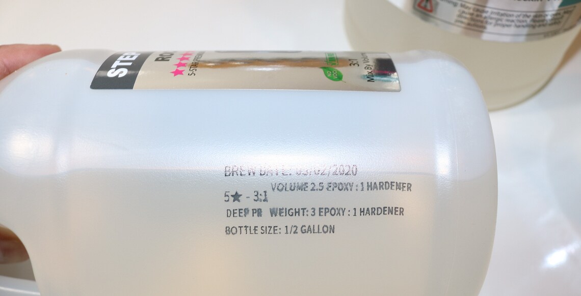 Super Clear Epoxy Resin High Gloss Finish Tabletop Tumbler Etsy