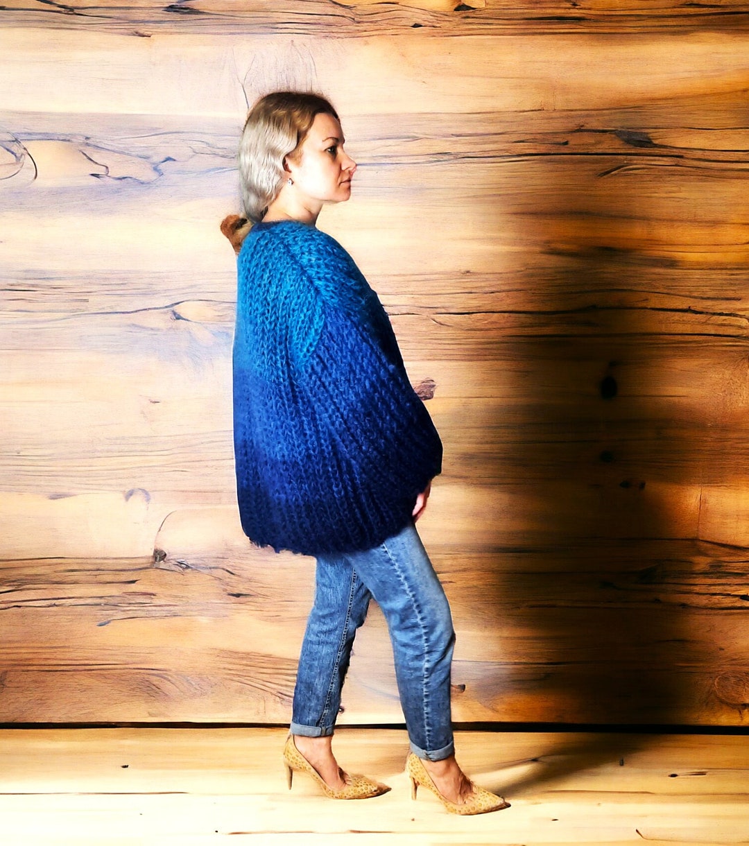 Colour Gradient Cardigan main image 1