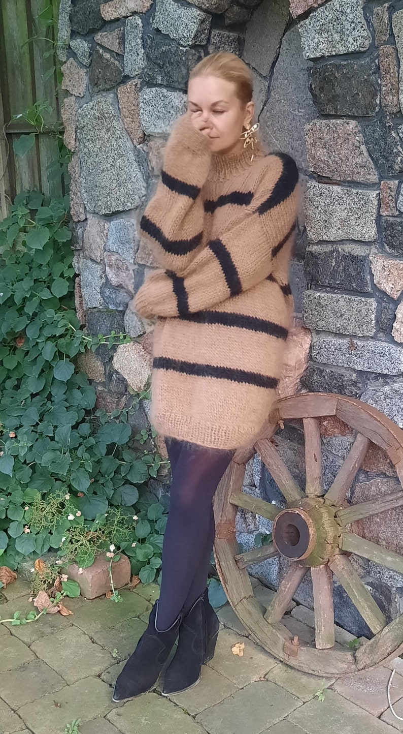 Hand knitted dress