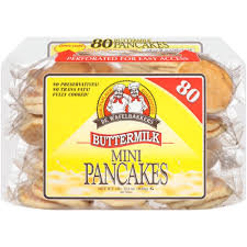 Freeze Dried Mini Buttermilk Pancakes Etsy