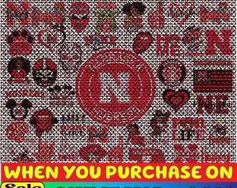 Nebraska-Huskers Football Team svg, Nebraska-Huskers svg, N.C.A.A Svg, N-F-L Svg, M--L--B Svg, Eps, Instant Download