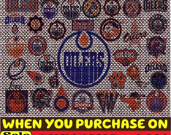 Edmonton-Oilers Hockey-Mannschafts-Signatur, Edmonton-Oilers svg, NH--L svg, N-H-L svg, Png, Dxf