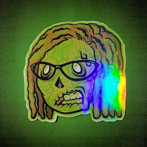 O'Shade Glowing One holografische emotesticker