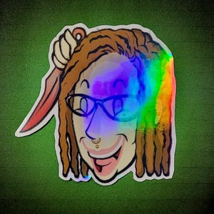 O'Shade Stab Happy holografische emote