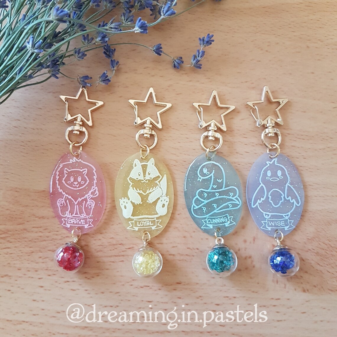 Hogwarts Inspired House Points Counter Charm Etsy