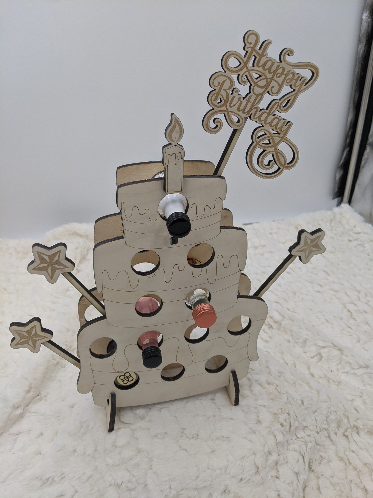 Adult Advent Calendar Birthday Cake Laser Cut and Engraved Etsy UK
