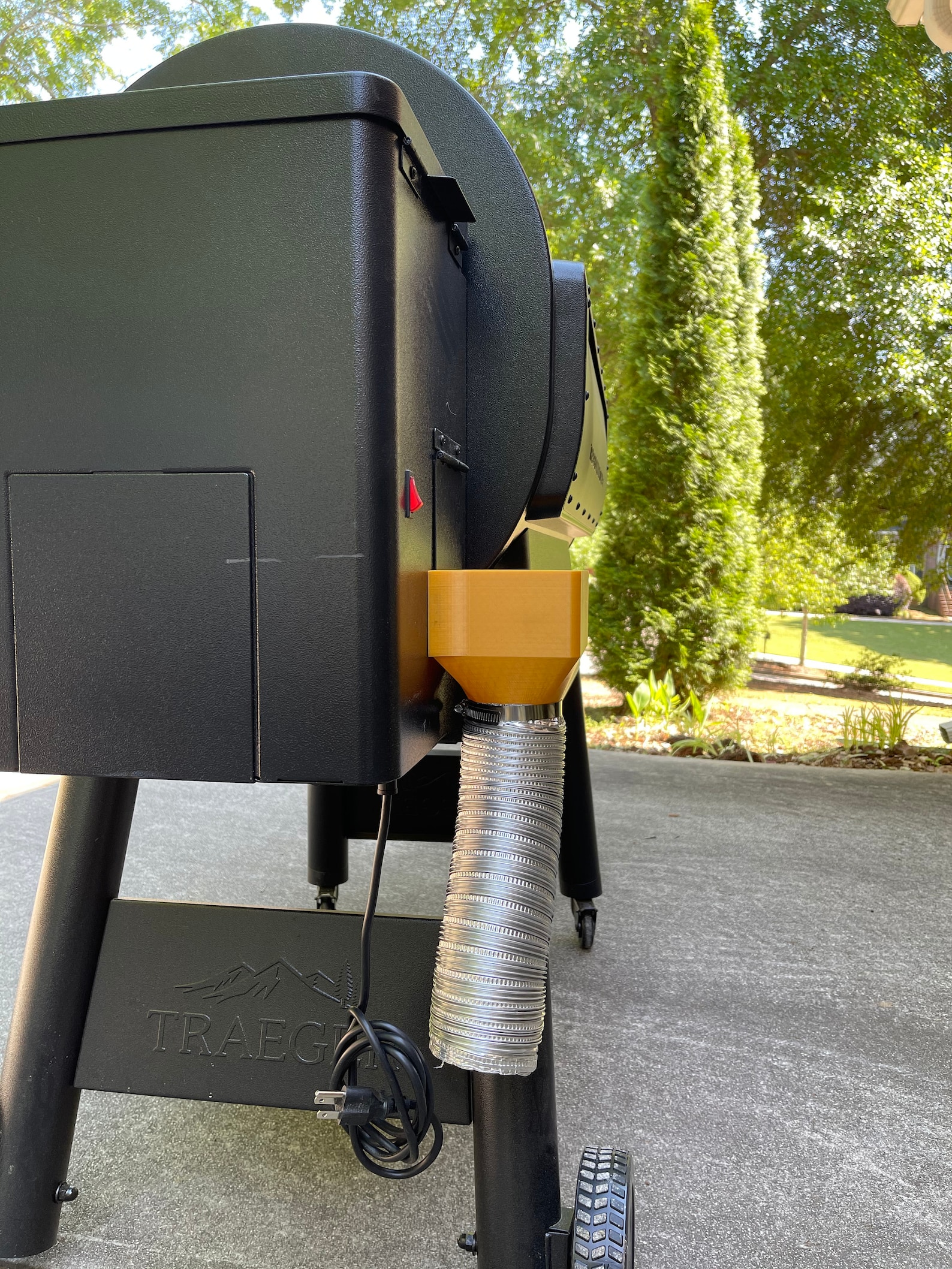 Traeger Pellet Funnel Etsy