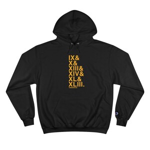 Esperluette des championnats de football de Pittsburgh - Sweat à capuche Champion
