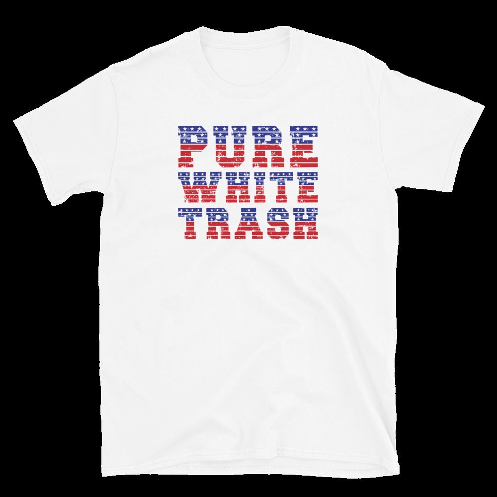 pure white trash shirt