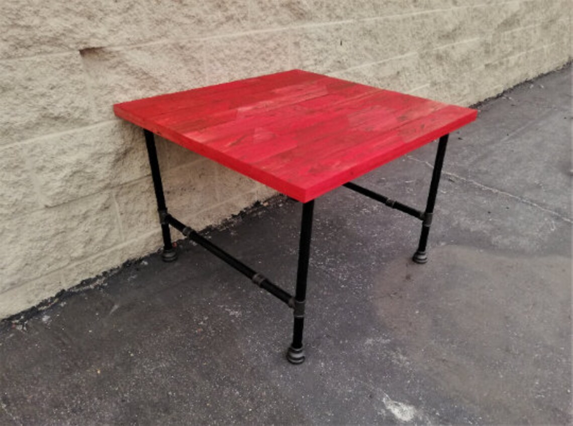 Table Legspipe Table Legs Steel Pipe Dining Table Legsblack Etsy